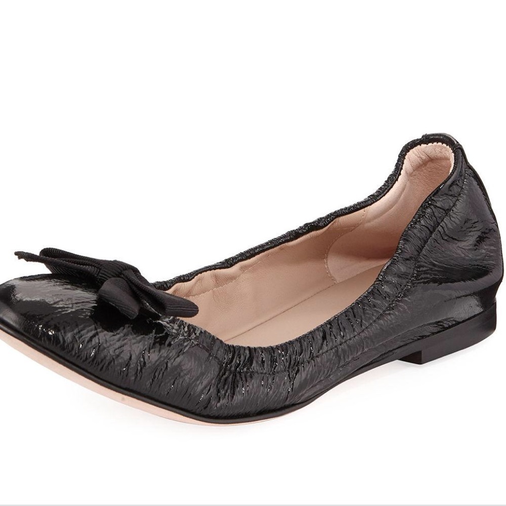 💕💕SOLD OUT STUART WEITZMAN BALLERINA FLAT BLACK